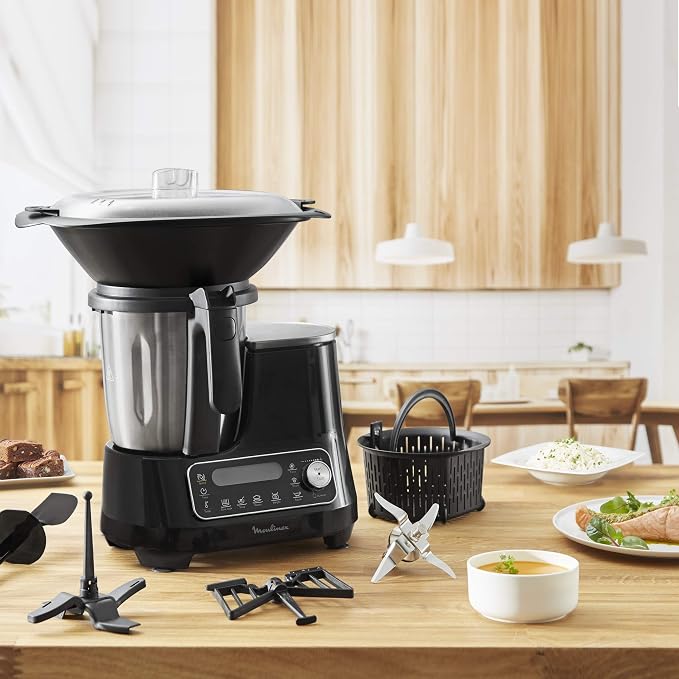 Moulinex Clickchef, robot cuiseur multifonction compact de 3,6 L